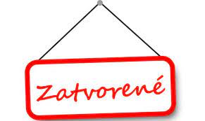 zatvorené
