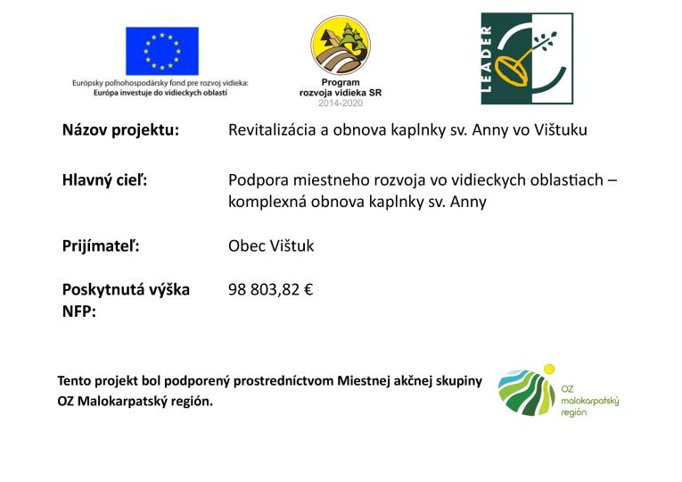 Revitalizácia a&nbsp;obnova 