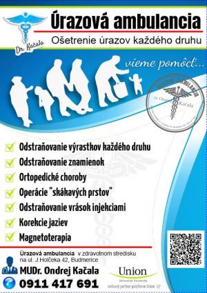 Úrazová ambulancia Budmerice